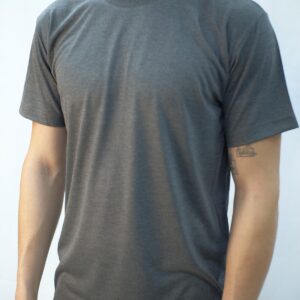Camiseta Slim PV masculina m. curta, cor mescla clara