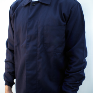 Jaleco com vista protetor de botões